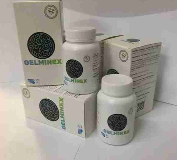 Gelminex kapszulák természetes összetevőkkel